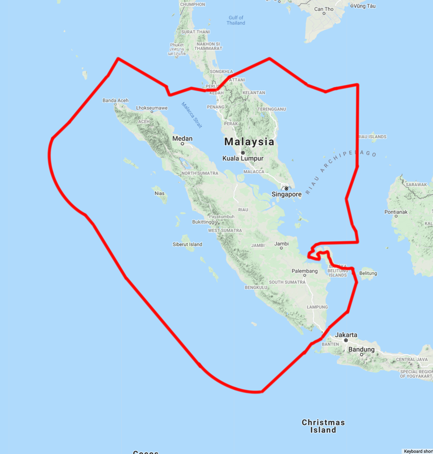 Sumatran Orangutan Map